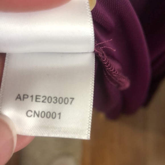 Adrianna Papell Evening “rich raisin” gown size 8 - Picture 8 of 8